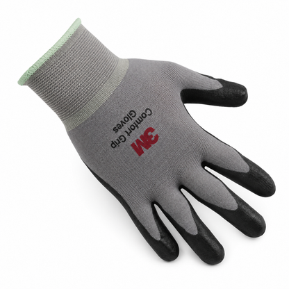 3M Comfort Grip Work Gloves – Nitrile Coated, Breathable & Touchscreen Ready