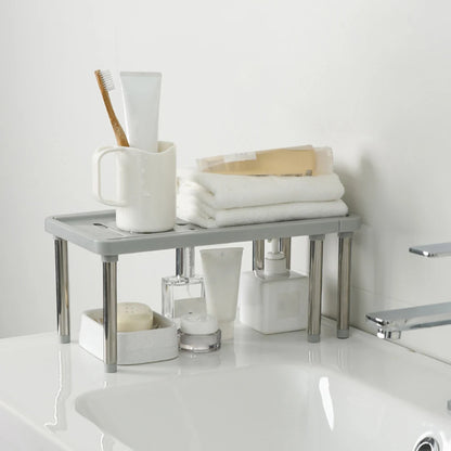 Telescopic Storage Shelf – Retractable Under Sink Organizer