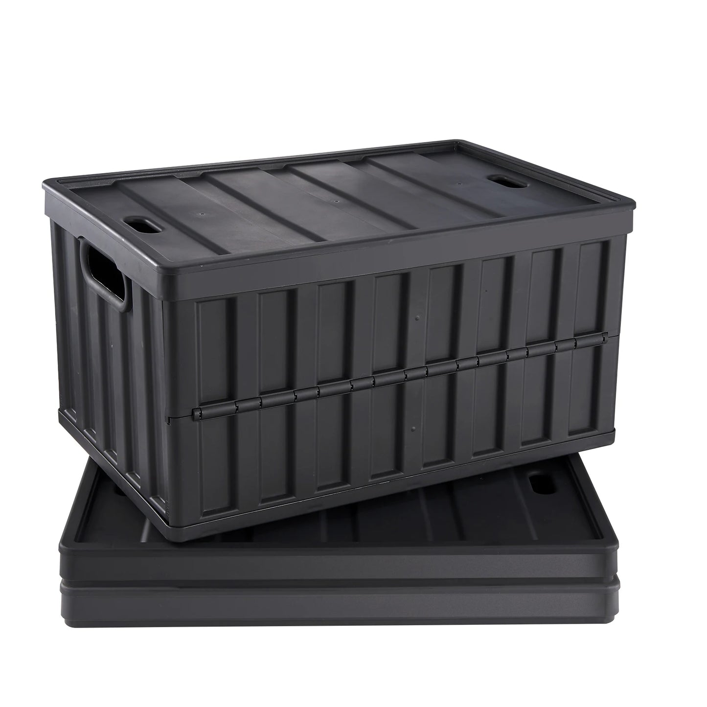 Collapsible Storage Bins – 3-Piece Stackable Utility Crate Set
