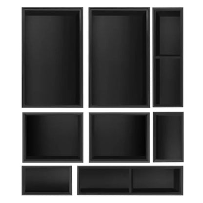Bamboo Drawer Organizer Set – 8-Piece Wood Storage Bin Divider
