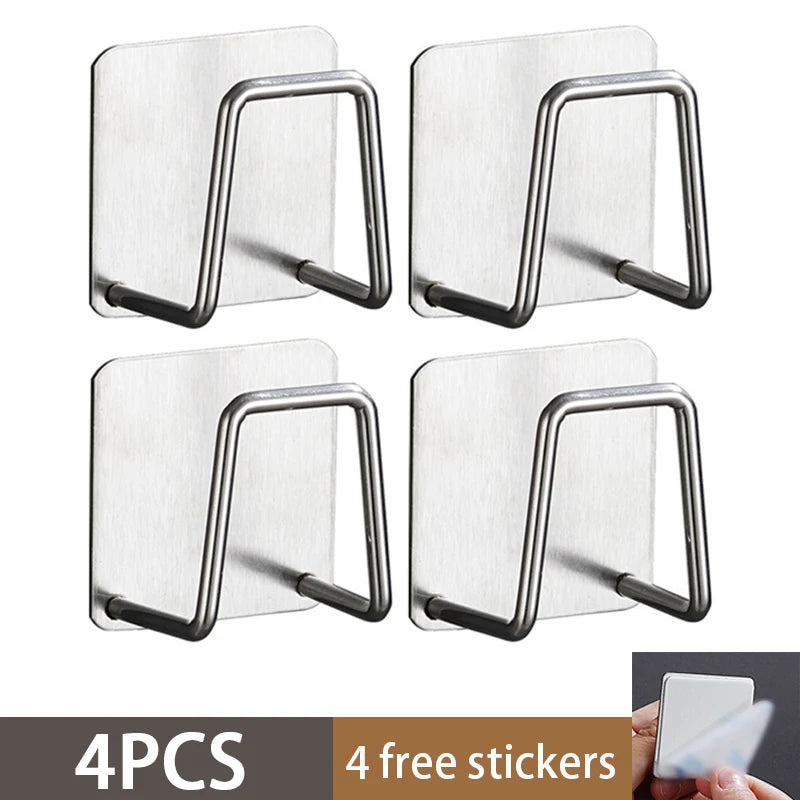 Stainless Steel Sponge Holder – Under Sink Kitchen Organizer
