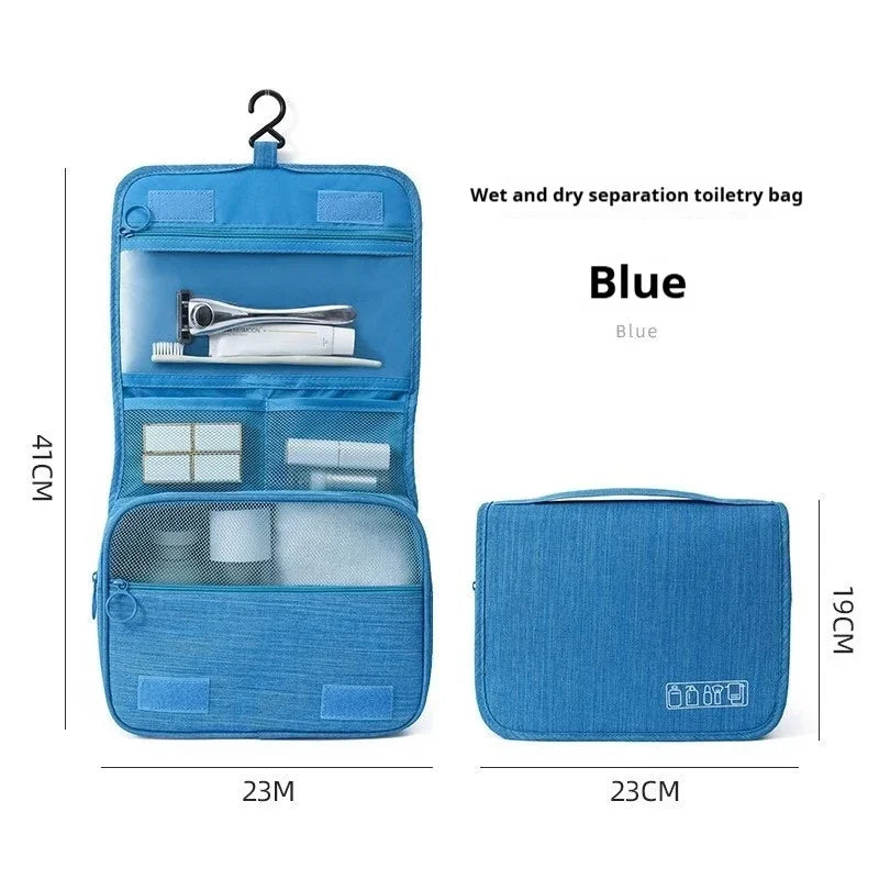 Hanging Toiletry Bag – Polyester Travel Cosmetic Organizer