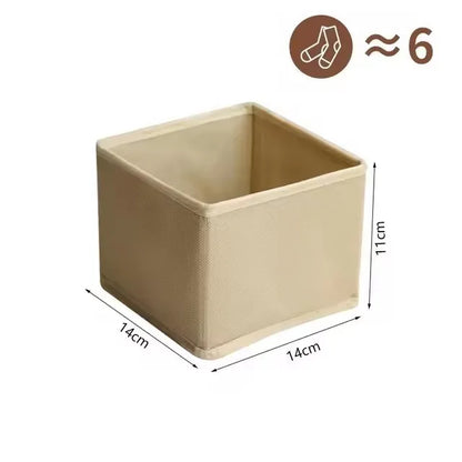 Foldable Drawer Organizer – Non-Woven Fabric Storage Box for Clothes