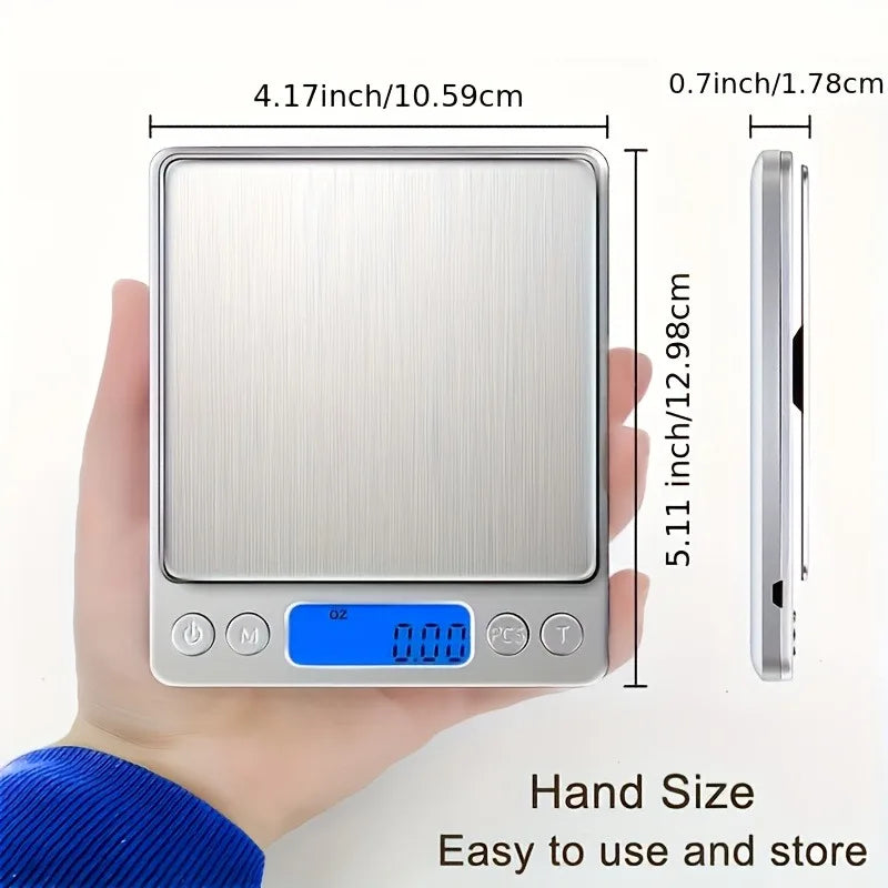 Digital Food Scale – High-Precision Kitchen Scale for Grams & Ounces