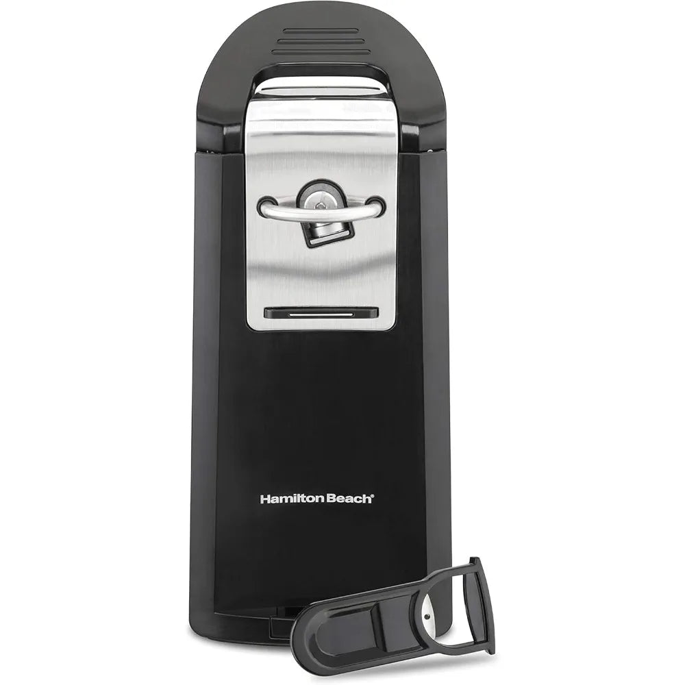 Hamilton Beach Smooth Touch Electric Can Opener – Black and Chrome
