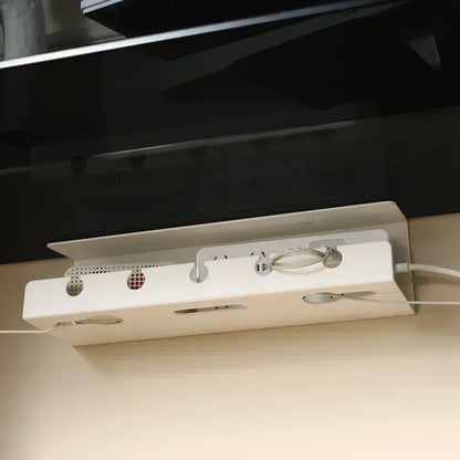 Under Desk Cable Management Tray – No-Drill Clamp Organizer
