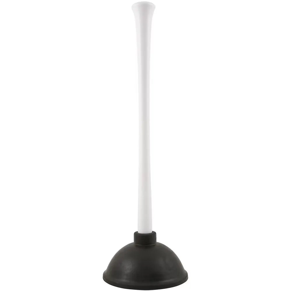 Twist Toilet Plunger with Storage Caddy – 360° Concealment, Dual-End Design