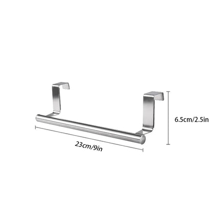 Stainless Steel Towel Rack – Kitchen & Bathroom Sink Holder