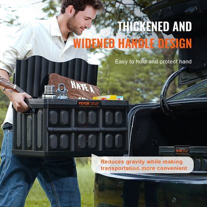 Collapsible Storage Bins – 3-Piece Stackable Utility Crate Set
