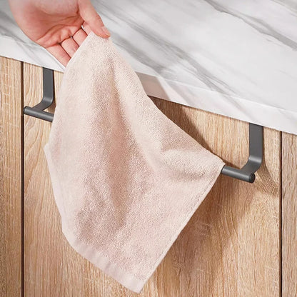 Stainless Steel Towel Rack – Kitchen & Bathroom Sink Holder