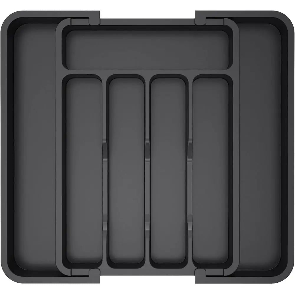 Silverware Organizer – 7-Compartment Plastic Tray