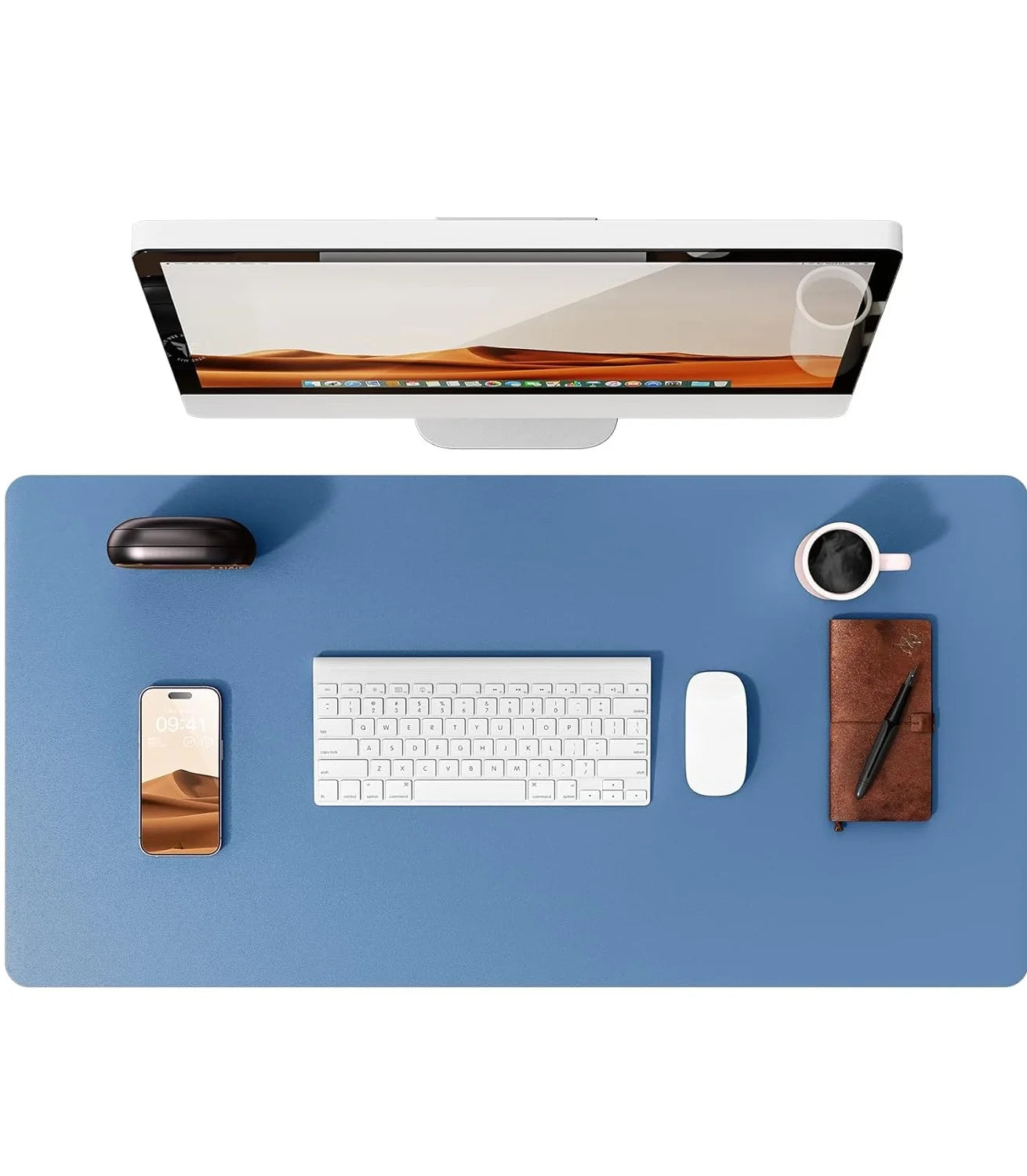 Premium PU Leather Desk Mat