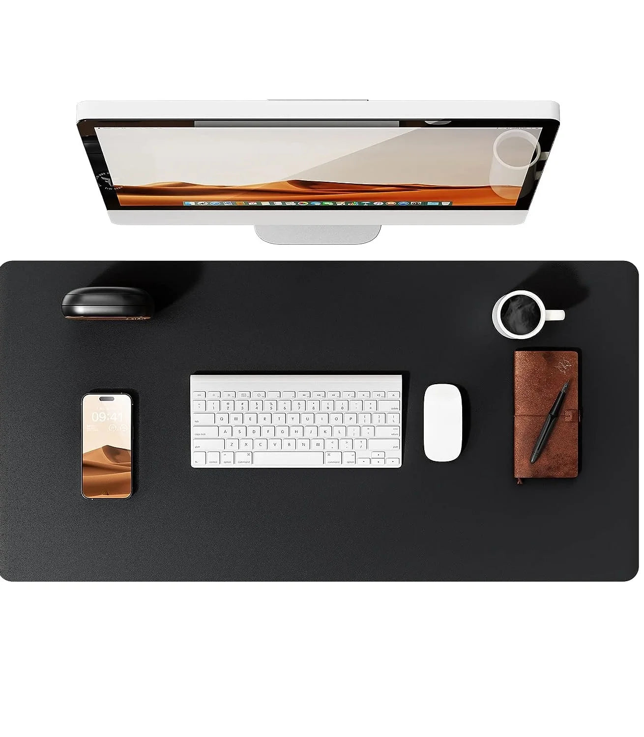 Premium PU Leather Desk Mat