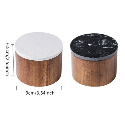 Wood Spice Jars
