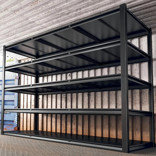 Heavy-Duty Garage Rack – 5-Tier Adjustable Metal Shelving