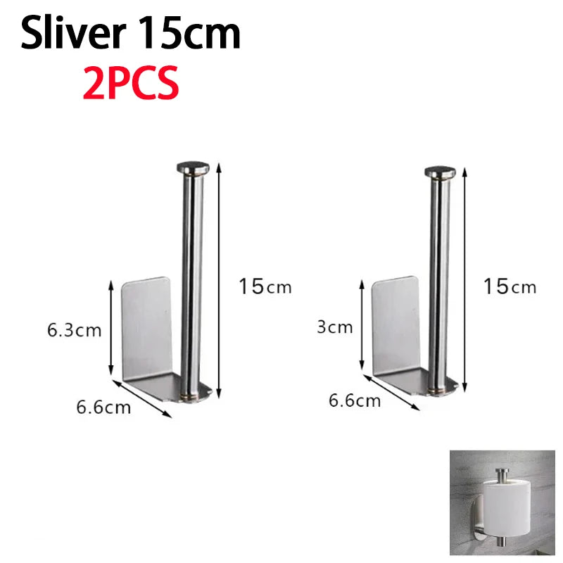 Stainless Steel Paper Towel Holder – Under Sink Storage Rack