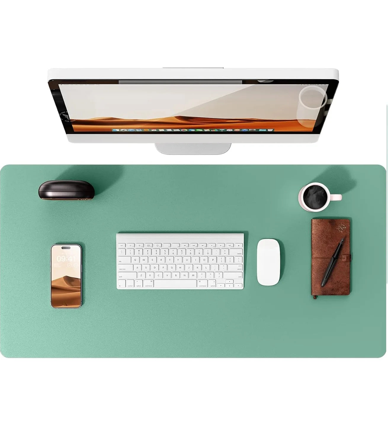 Premium PU Leather Desk Mat