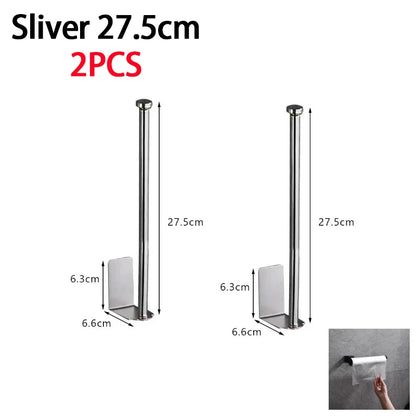 Stainless Steel Paper Towel Holder – Under Sink Storage Rack