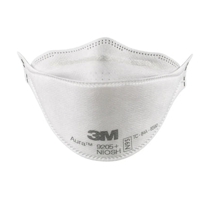 3M 9205+ Aura N95 Particulate Respirator – NIOSH Approved Safety Mask