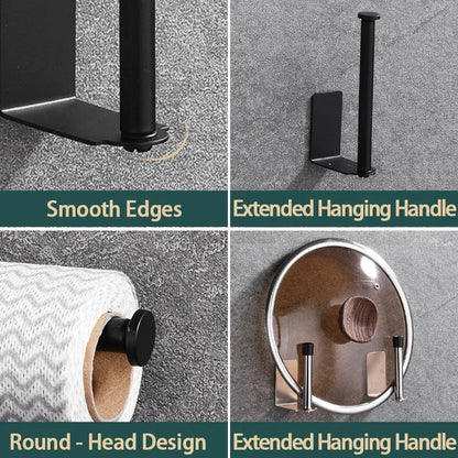 Stainless Steel Paper Towel Holder – Under Sink Storage Rack