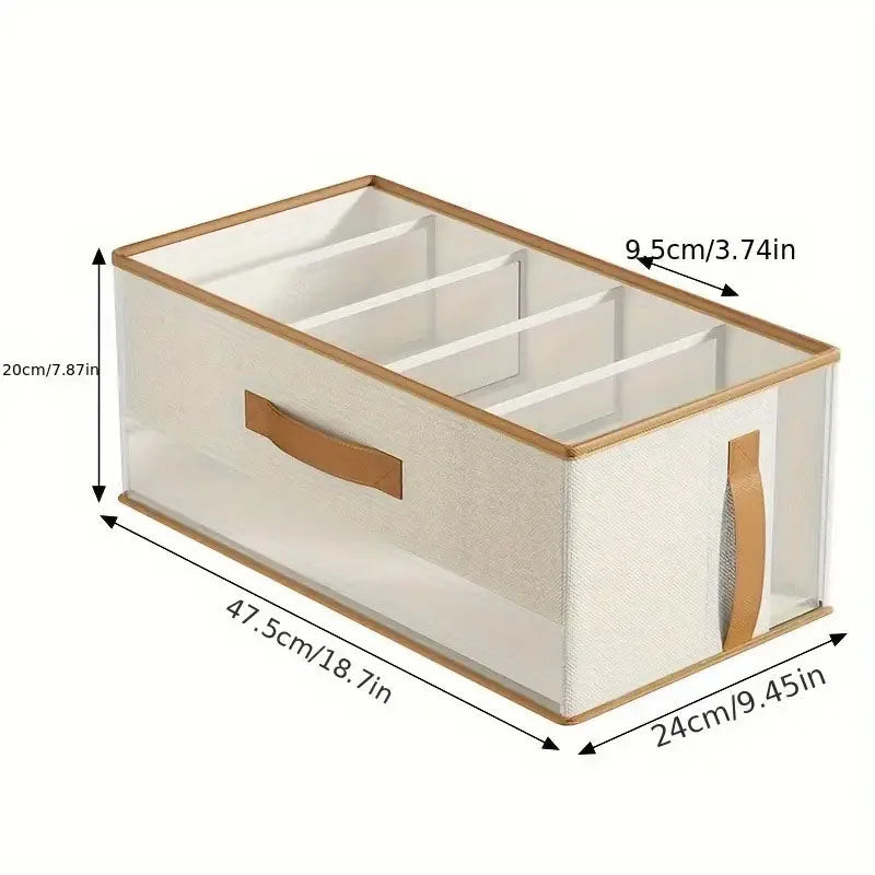 5-Drawer Organizer – Foldable Non-Woven Fabric Storage Box