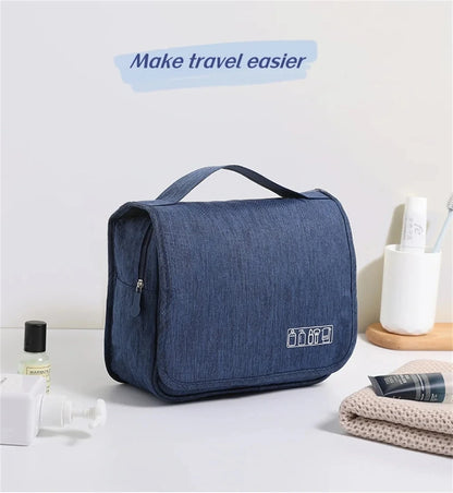 Hanging Toiletry Bag – Polyester Travel Cosmetic Organizer