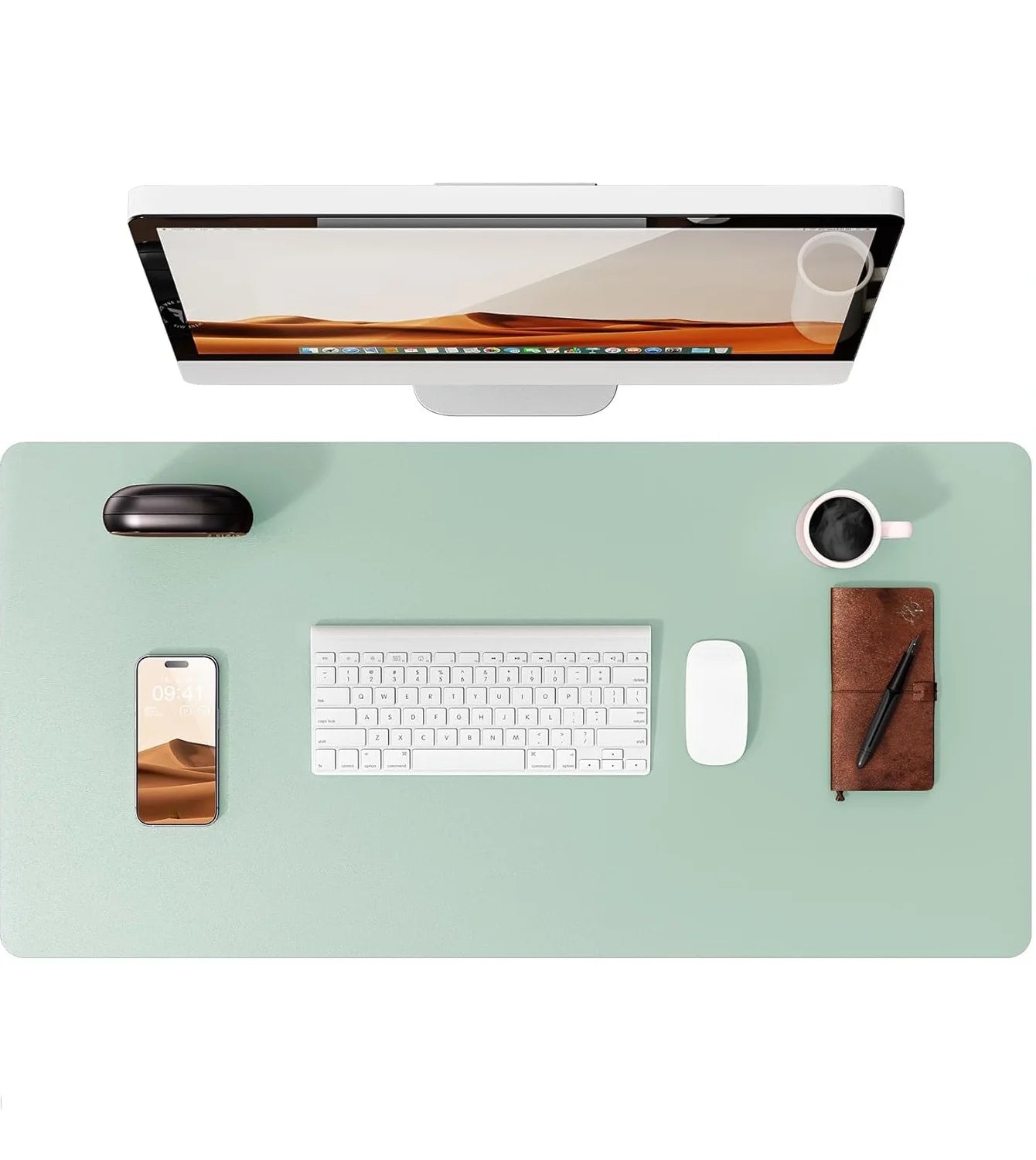 Premium PU Leather Desk Mat