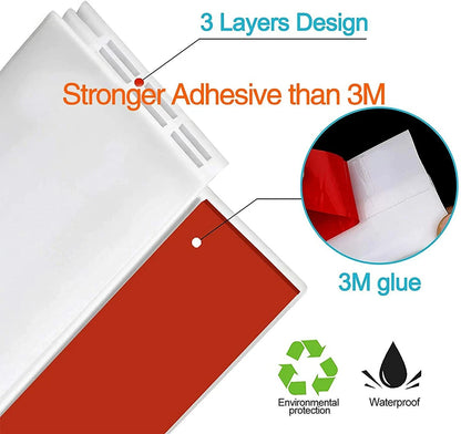 Silicone Door Draft Stopper – Under Door Sweep Weather Strip