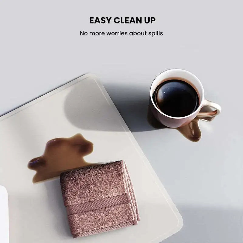 Wireless Charging Mouse Pad – 15W Fast Charge 4-in-1 Desk Mat