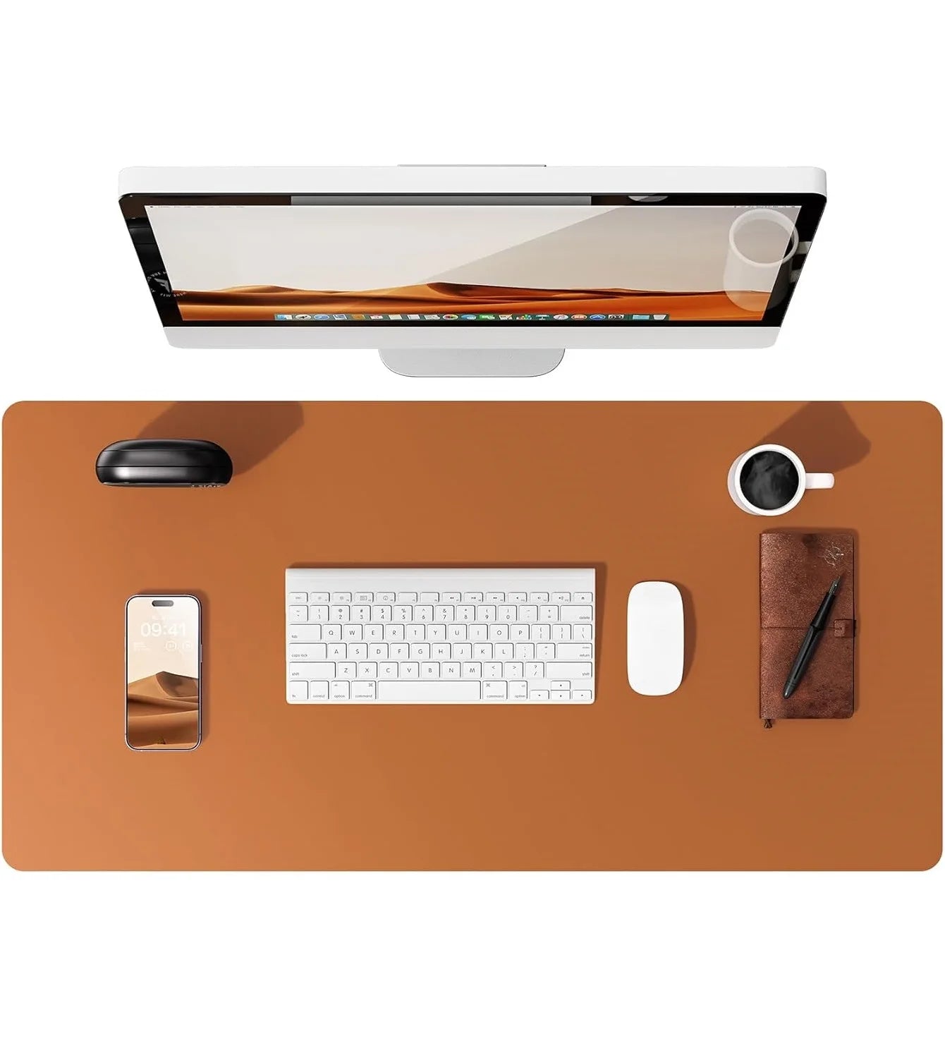 Premium PU Leather Desk Mat
