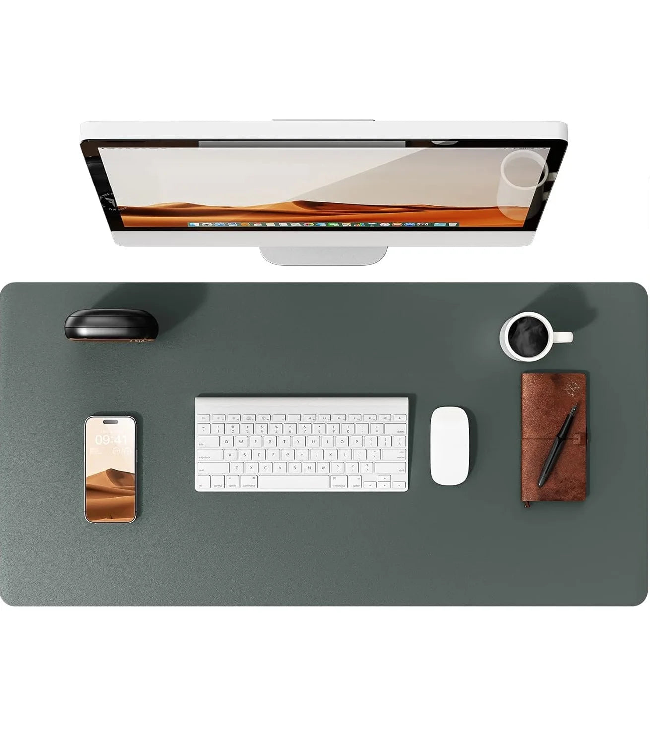 Premium PU Leather Desk Mat