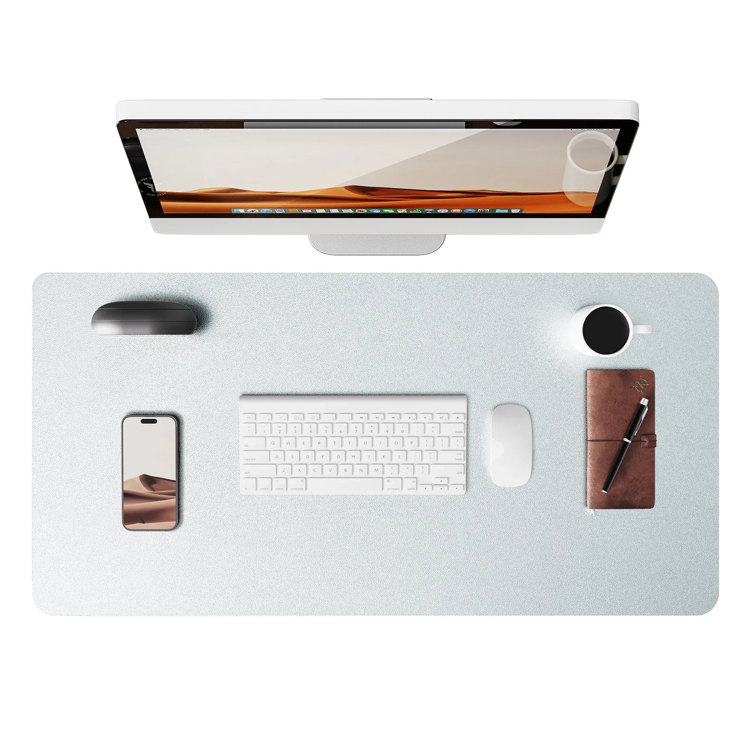 Premium PU Leather Desk Mat