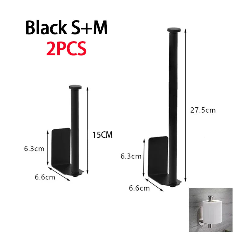 Stainless Steel Paper Towel Holder – Under Sink Storage Rack