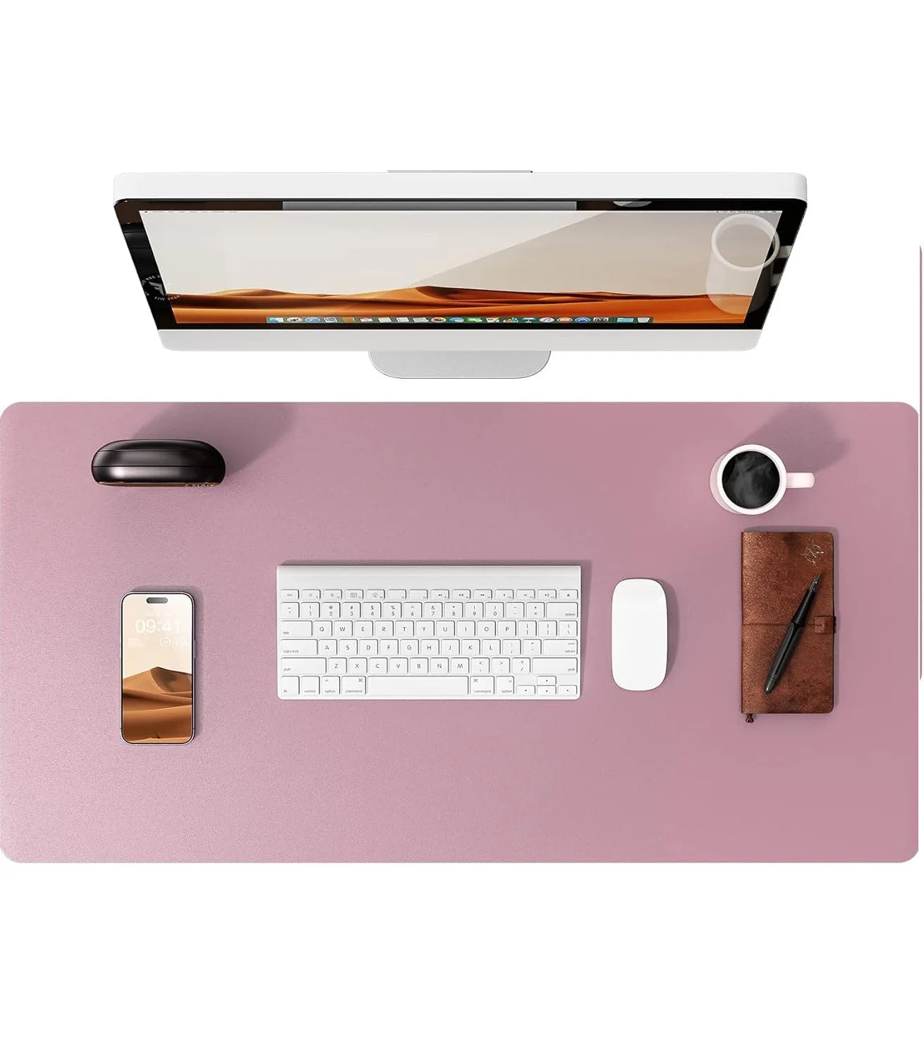 Premium PU Leather Desk Mat
