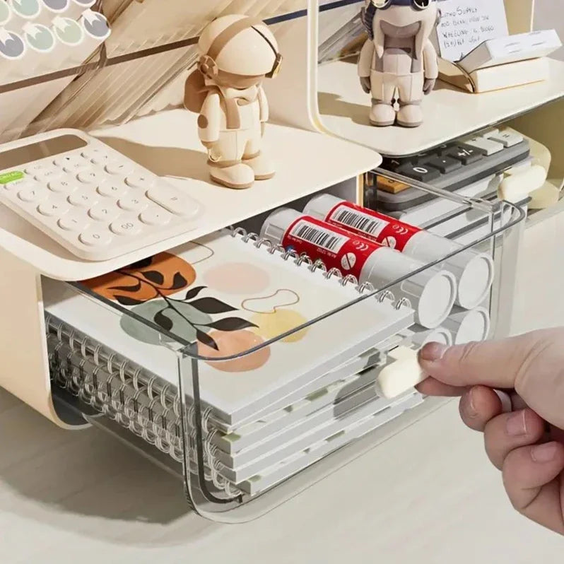 Multi-Layer Desk Organizer | Large Capacity Pencil Holder