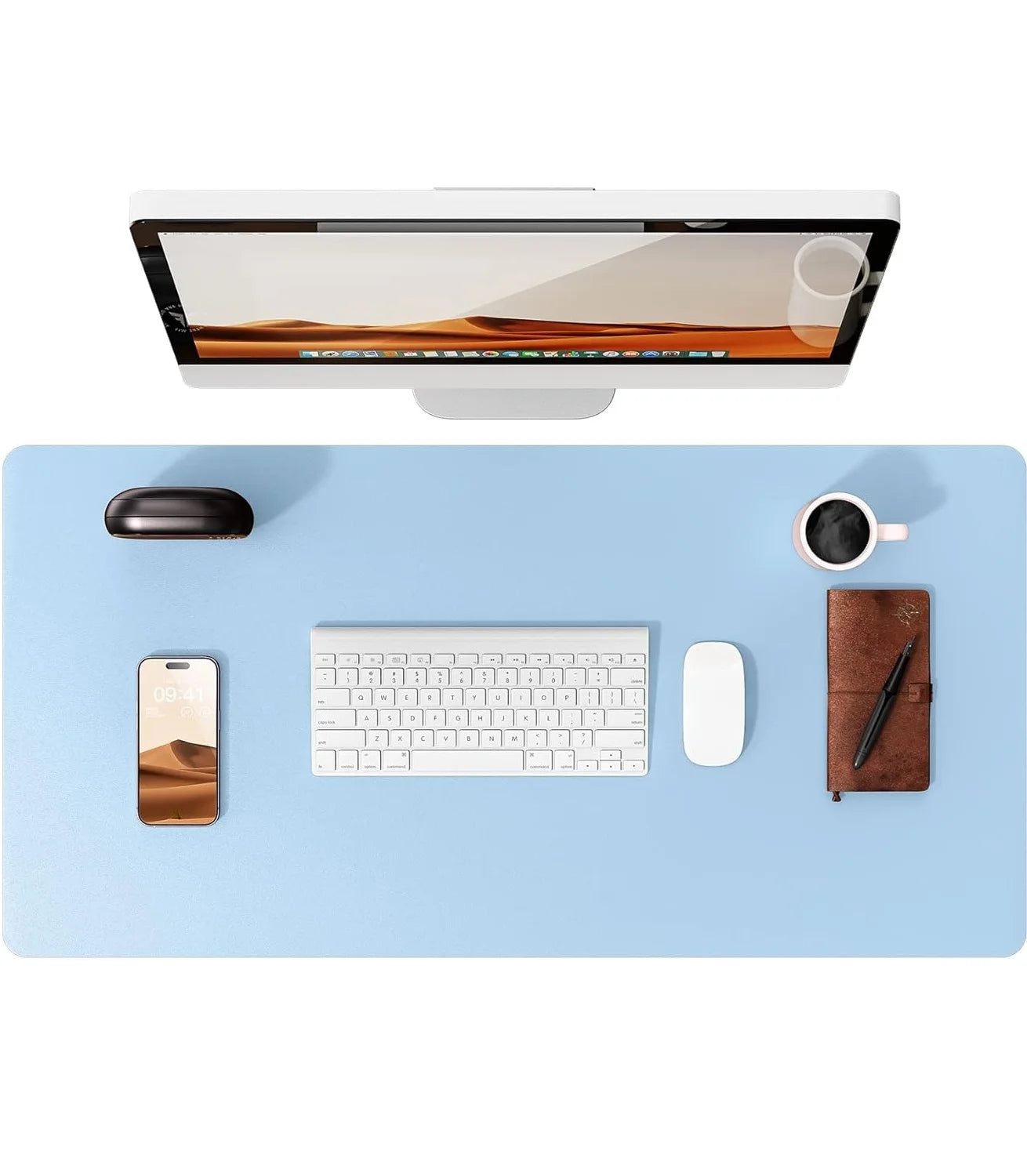 Premium PU Leather Desk Mat