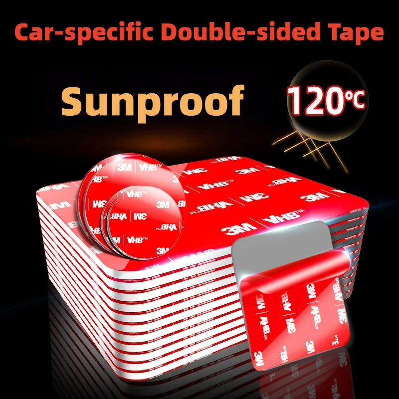 3M 5952 VHB Dashcam Mount Adhesive – Extra Strong Heat Resistant Tape