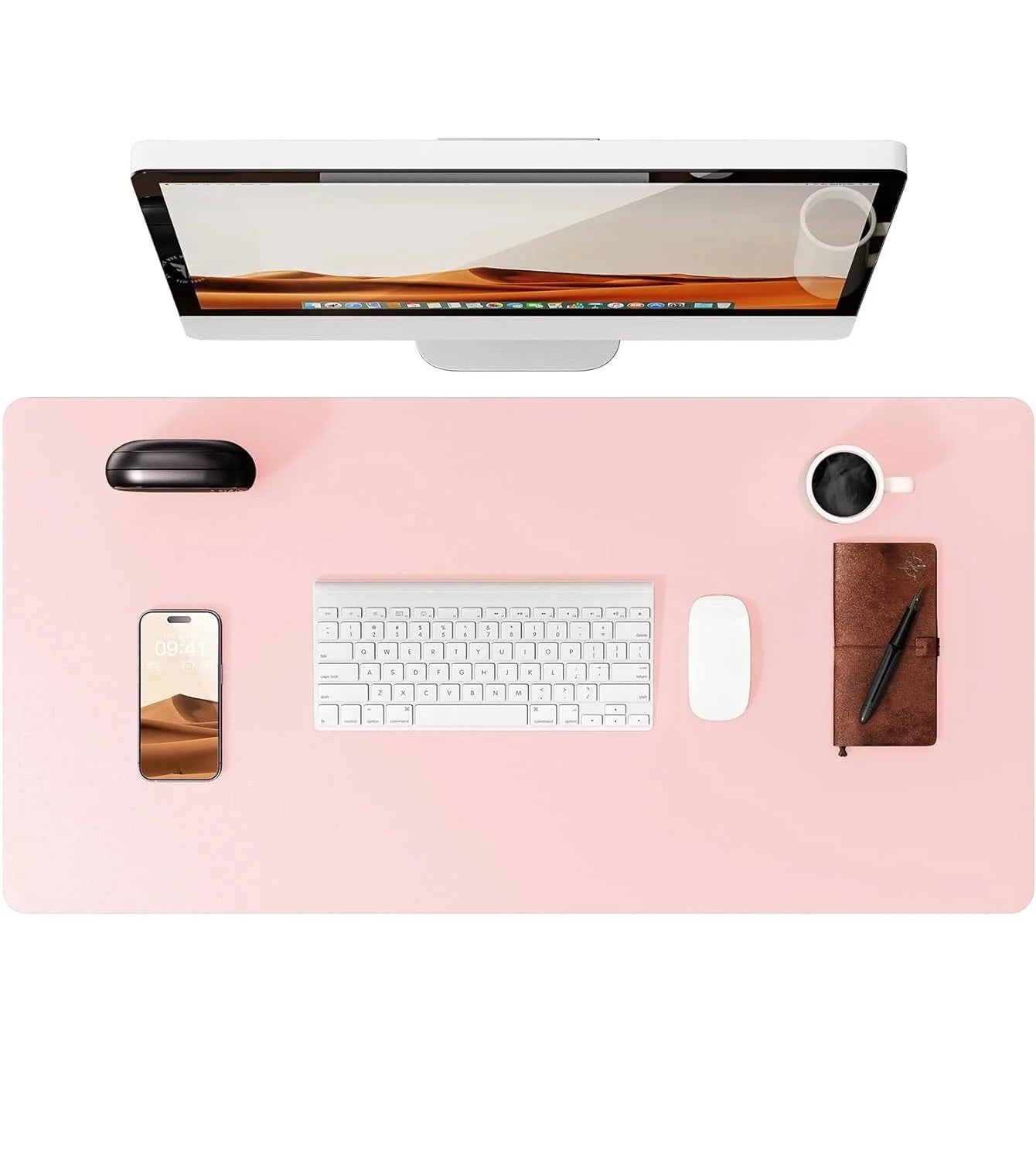 Premium PU Leather Desk Mat