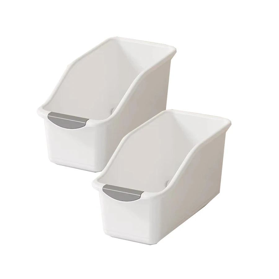 Under Sink Organizer – Pull-Out Plastic Storage Bins, 2/3 Pcs