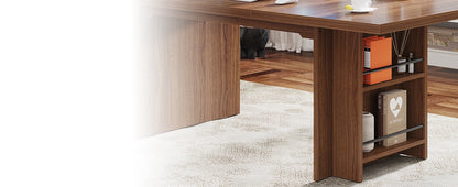 Large Home Office Desk with Storage