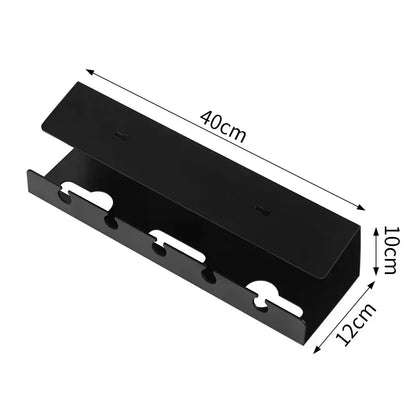 Under Desk Cable Management Tray – No-Drill Clamp Organizer