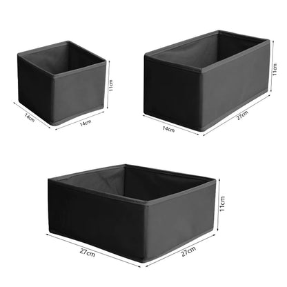 Foldable Drawer Organizer – Non-Woven Fabric Storage Box for Clothes