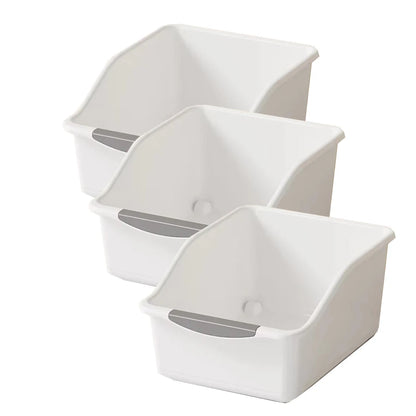 Under Sink Organizer – Pull-Out Plastic Storage Bins, 2/3 Pcs