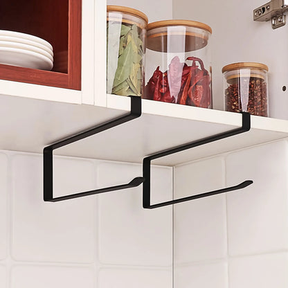 Under Cabinet Paper Towel Holder – No-Drill Kitchen Storage Rack