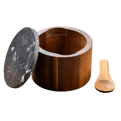 Wood Spice Jars