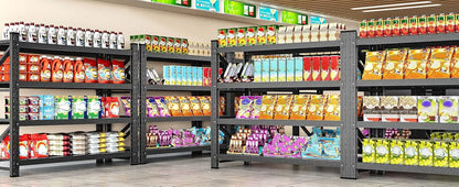 9000LBS Heavy Duty Garage Shelving – 75" Wide Metal Storage Rack