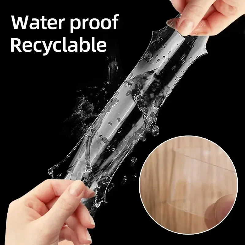 Reusable Double-Sided Nano Tape – Waterproof Transparent Wall Stickers, 20/30/50 Pcs
