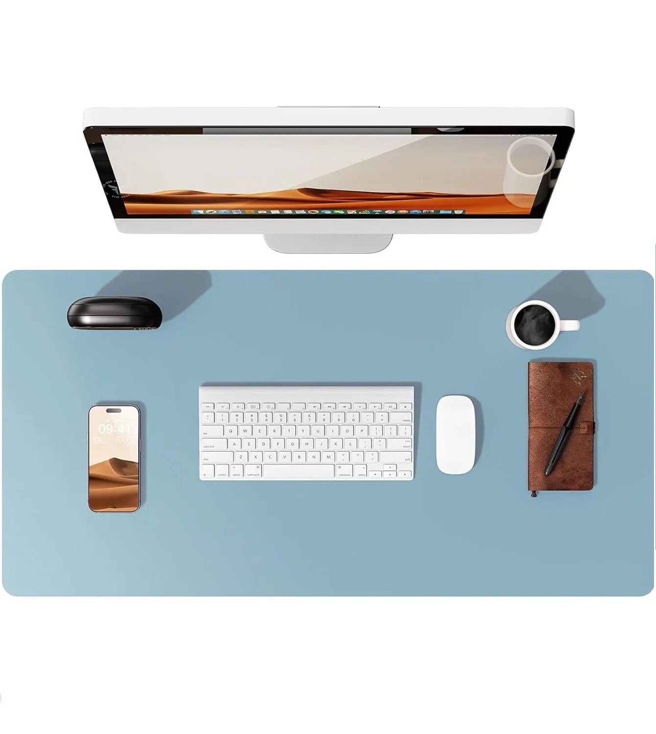 Premium PU Leather Desk Mat