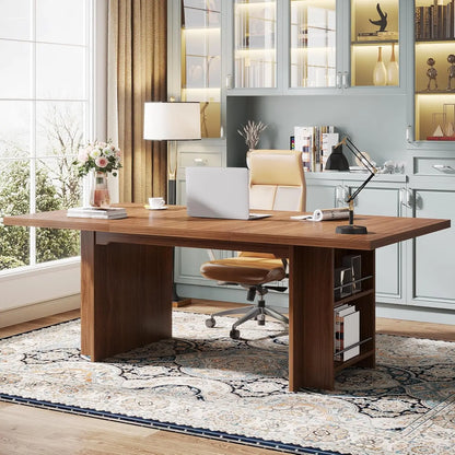 Large Home Office Desk with Storage