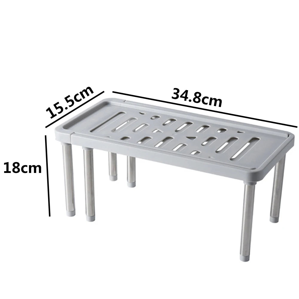 Telescopic Storage Shelf – Retractable Under Sink Organizer
